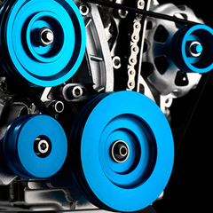 TECHING Full Metal V4 Engine Model Kit 4-Cylinder Car Engine Assembly Kit: Ideal for Industry Research/Education/Gifts