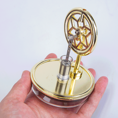 Low temperatures Stirling Engine Model Kit DIY Steam Heat Engine Educational Toys