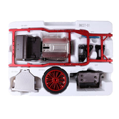 TECHING 310+pcs Vintage Classic Car & Engine Assembly Kit Mini Electric Single-Cylinder Metal Mechanical Model Toy with for Educational Collection