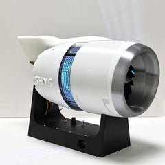 TR900 Reverse Thrust Turbofan Engine Model Kit - Aviation Simulation Engine Model Brushless Motor Engine Model Kit
