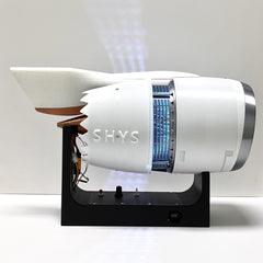 TR900 Reverse Thrust Turbofan Engine Model Kit - Aviation Simulation Engine Model Brushless Motor Engine Model Kit