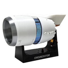 TR900 Reverse Thrust Turbofan Engine Model Kit - Aviation Simulation Engine Model Brushless Motor Engine Model Kit