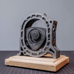 Wankel Engine Model Metal Rotary Engine Kit for Tech Enthusiasts and Future Engineers - Build Your Own Engine Model