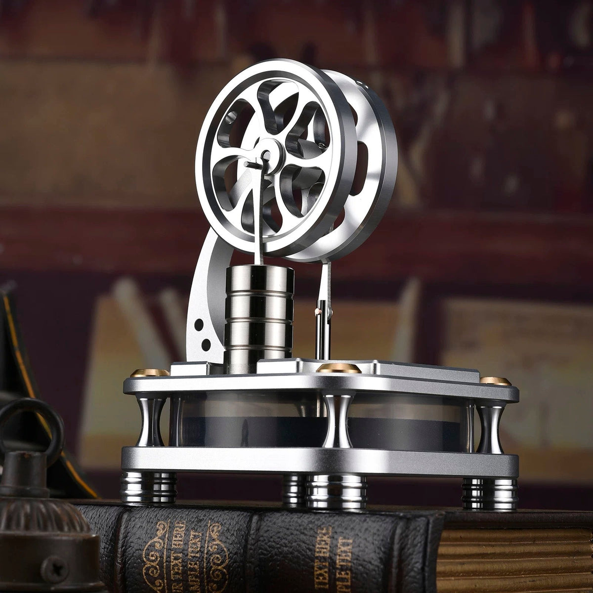 Low-temperature all-metal Stirling engines