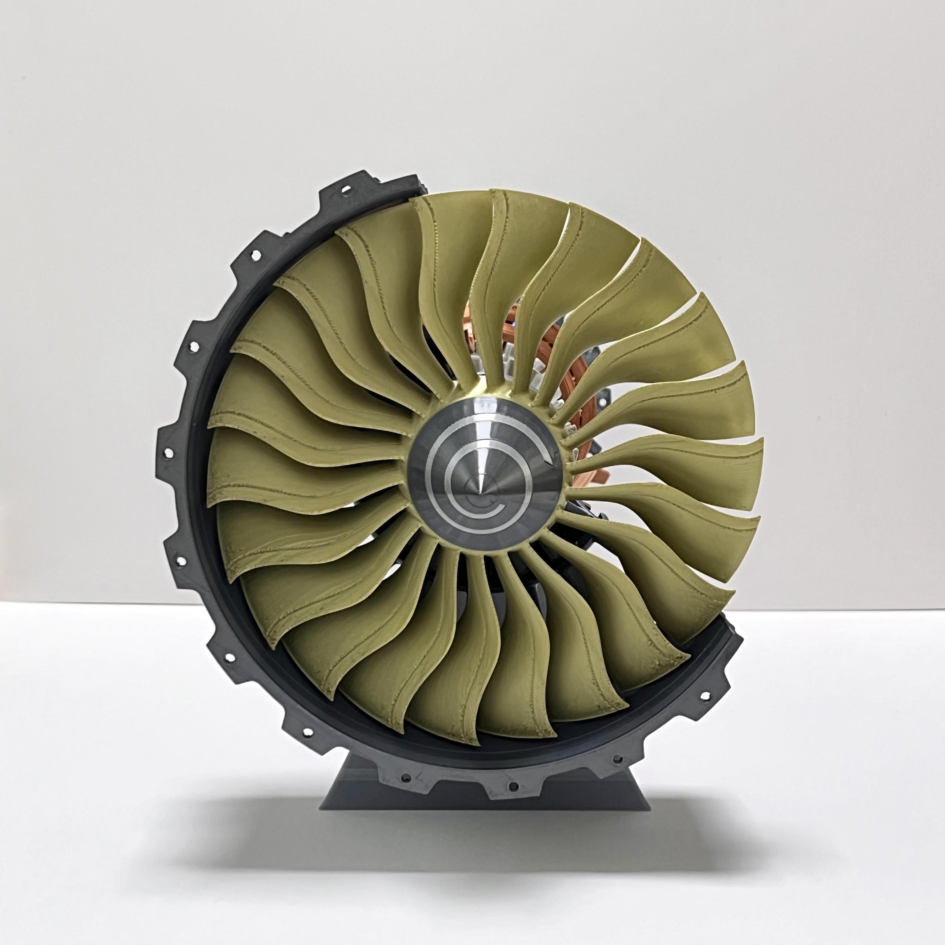 Large TR900 Turbofan Engine Model Kit With Adjustable Speed&Lighting Model Kit (48CM/18.8IN)