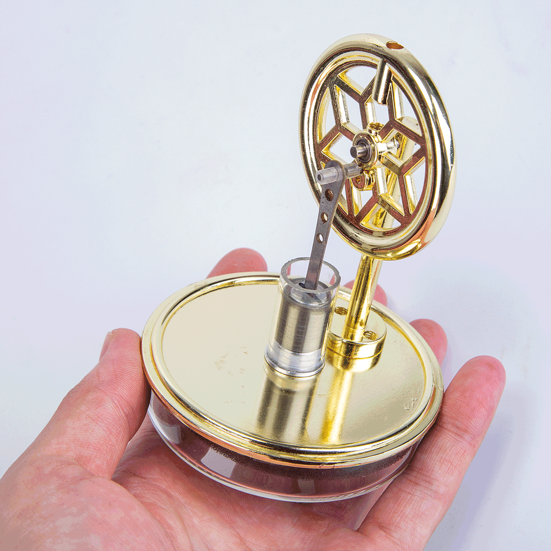 Low temperatures Stirling Engine Model Kit DIY Steam Heat Engine Educational Toys