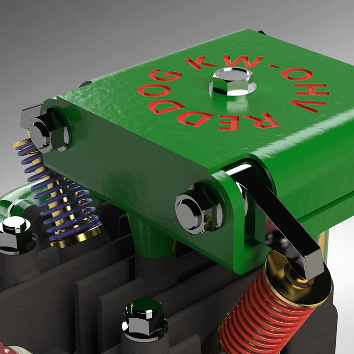 MUSA FV1A KW-OHV 7cc Vertical Single Cylinder 4-Stroke Air-Cooled Gasoline IC Engine