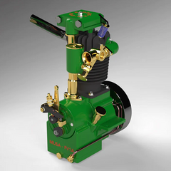 MUSA FV1A KW-OHV 7cc Vertical Single Cylinder 4-Stroke Air-Cooled Gasoline IC Engine