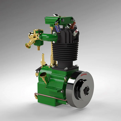MUSA FV1A KW-OHV 7cc Vertical Single Cylinder 4-Stroke Air-Cooled Gasoline IC Engine