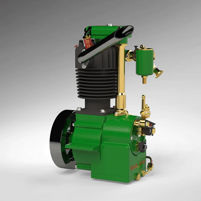 MUSA FV1A KW-OHV 7cc Vertical Single Cylinder 4-Stroke Air-Cooled Gasoline IC Engine