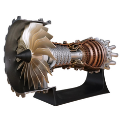 Trent 900-1:20 Scale Mechanical Science Model-Build Your Own Jet Aircraft Turbofan Engine Kit