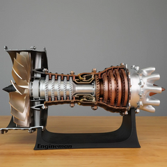 Trent 900-1:20 Scale Mechanical Science Model-Build Your Own Jet Aircraft Turbofan Engine Kit