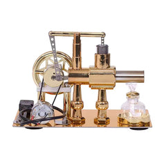 Stirling Engine Generator Steam Engine Physics Experiments Popular Science Science Making Engine Models