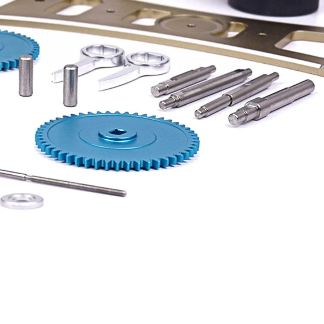 TECHING Full Metal Aluminum Alloy Galileo Pendulum Clock Stirling Engine Assembly Kit Building Toy Gift