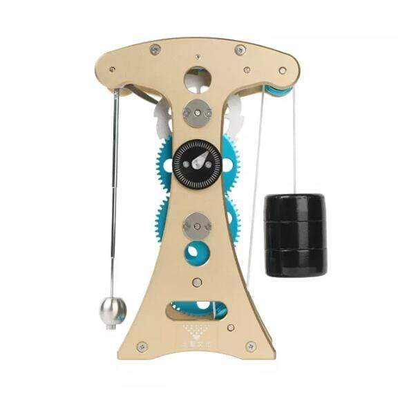 TECHING Full Metal Aluminum Alloy Galileo Pendulum Clock Stirling Engine Assembly Kit Building Toy Gift