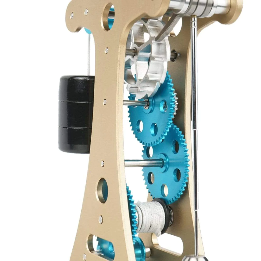 TECHING Full Metal Aluminum Alloy Galileo Pendulum Clock Stirling Engine Assembly Kit Building Toy Gift