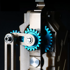 TECHING Full Metal Stirling Engine & Pedestrian Robot Engine Building Kit - DIY Model Collection & Science Toy Gift