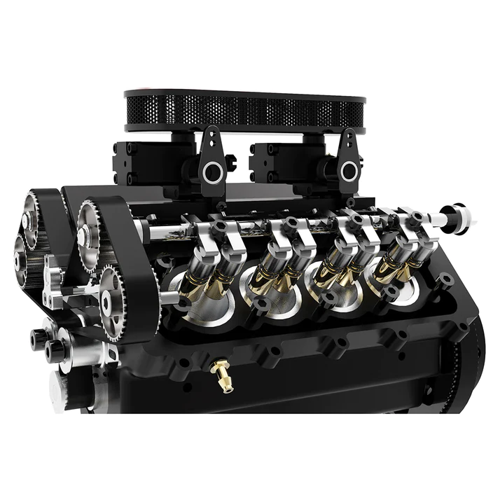 Moteur V8 Nitro TOYAN FS-V800 28cc - Construisez votre propre kit de modèle de moteur V8 fonctionnel
