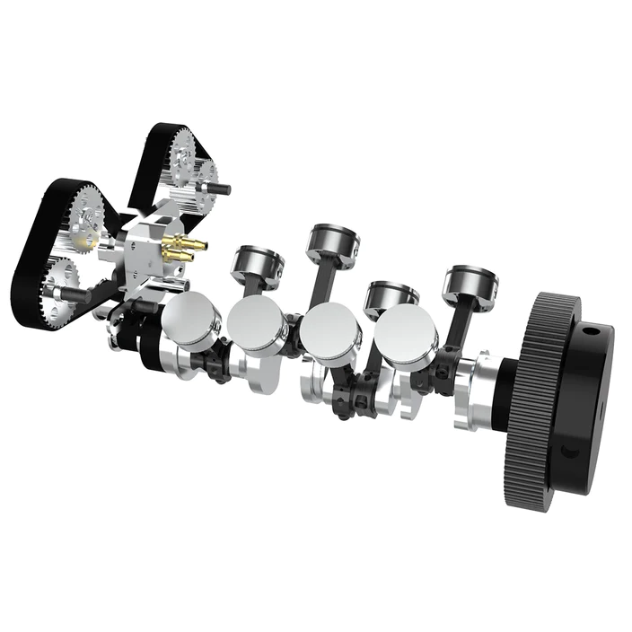 Moteur V8 Nitro TOYAN FS-V800 28cc - Construisez votre propre kit de modèle de moteur V8 fonctionnel