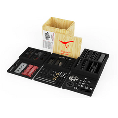 Moteur V8 Nitro TOYAN FS-V800 28cc - Construisez votre propre kit de modèle de moteur V8 fonctionnel