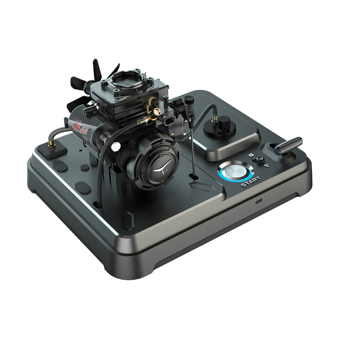 Modèle de moteur essence/nitro 4 temps TOYAN Premium Commemorative Edition FS-S100AT - Construisez votre propre moteur