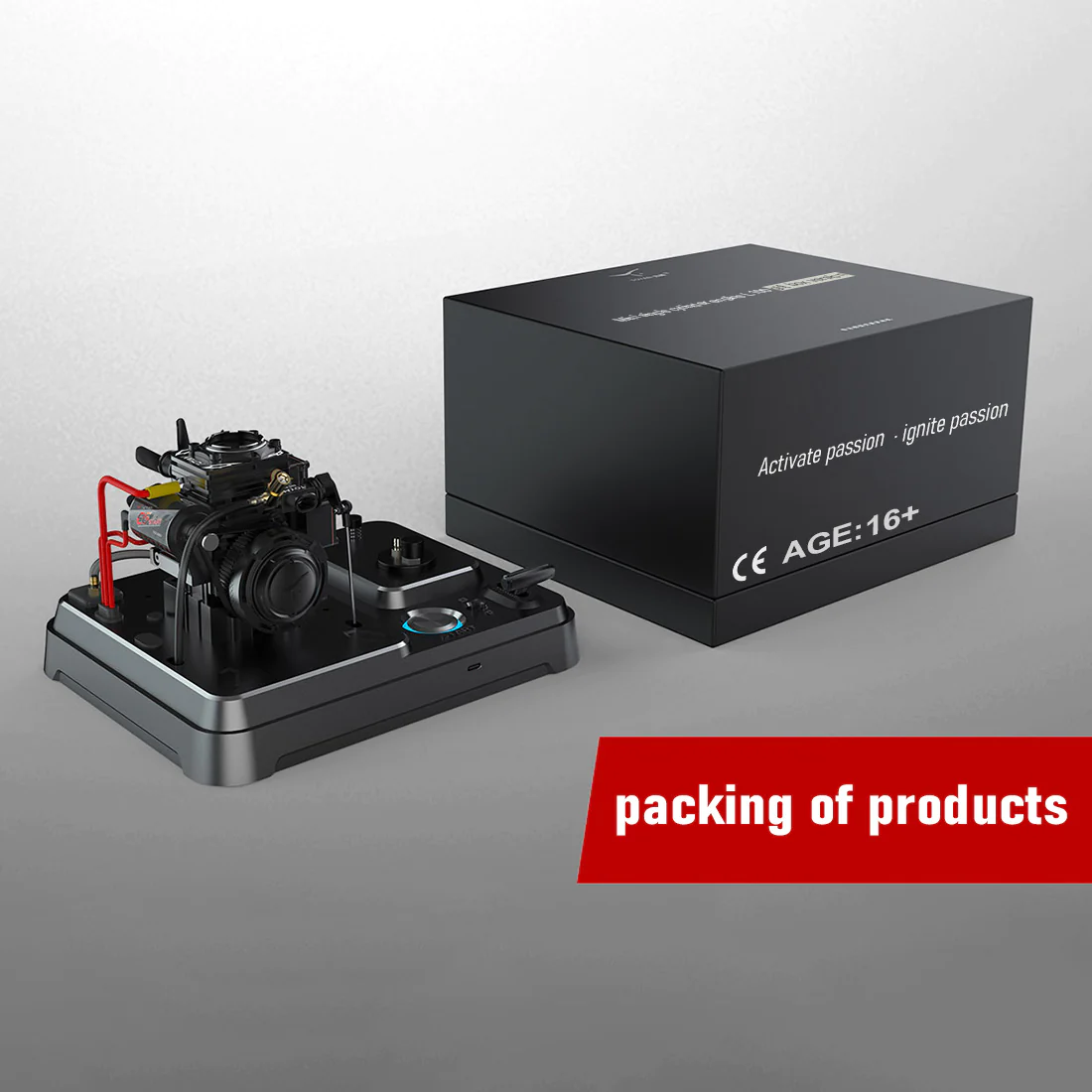 Modèle de moteur essence/nitro 4 temps TOYAN Premium Commemorative Edition FS-S100AT - Construisez votre propre moteur