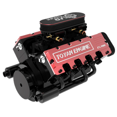 Moteur V8 Nitro TOYAN FS-V800 28cc - Construisez votre propre kit de modèle de moteur V8 fonctionnel